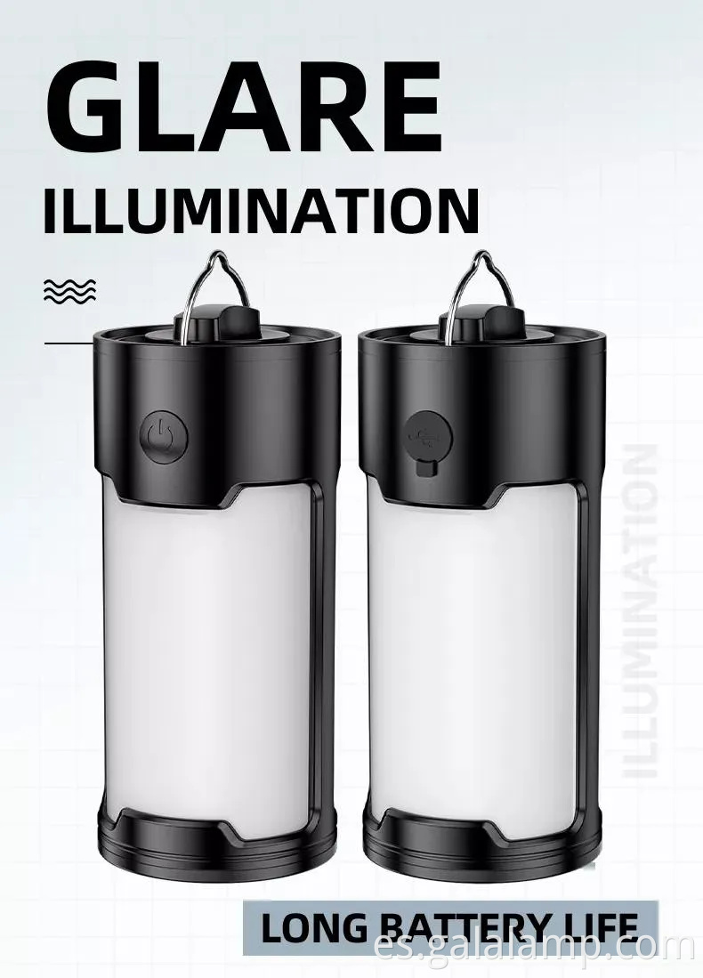 Luz LED solar al aire libre recargable para uso de emergencia